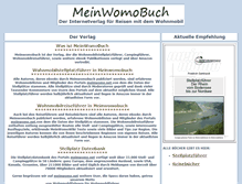 Tablet Screenshot of meinwomobuch.com